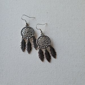 Dreamcatcher earrings